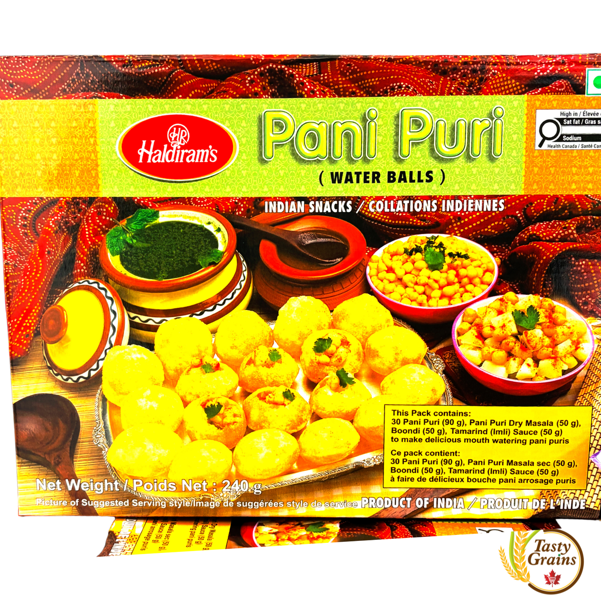 Hrs pani puri 30 pcs
