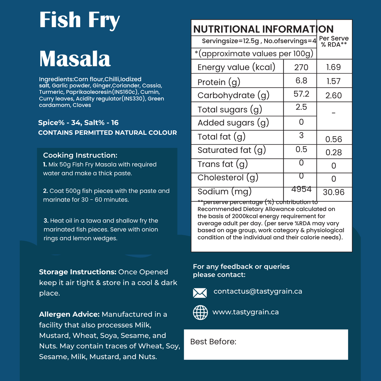 Fish Fry Masala