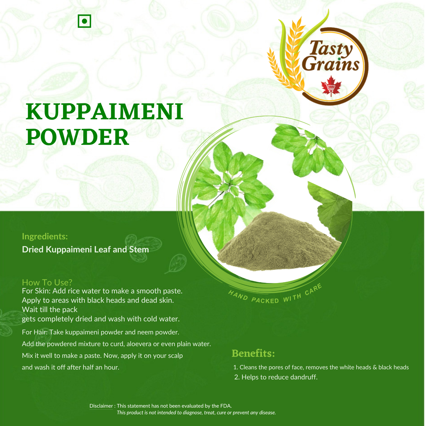 Kuppaimeni Powder
