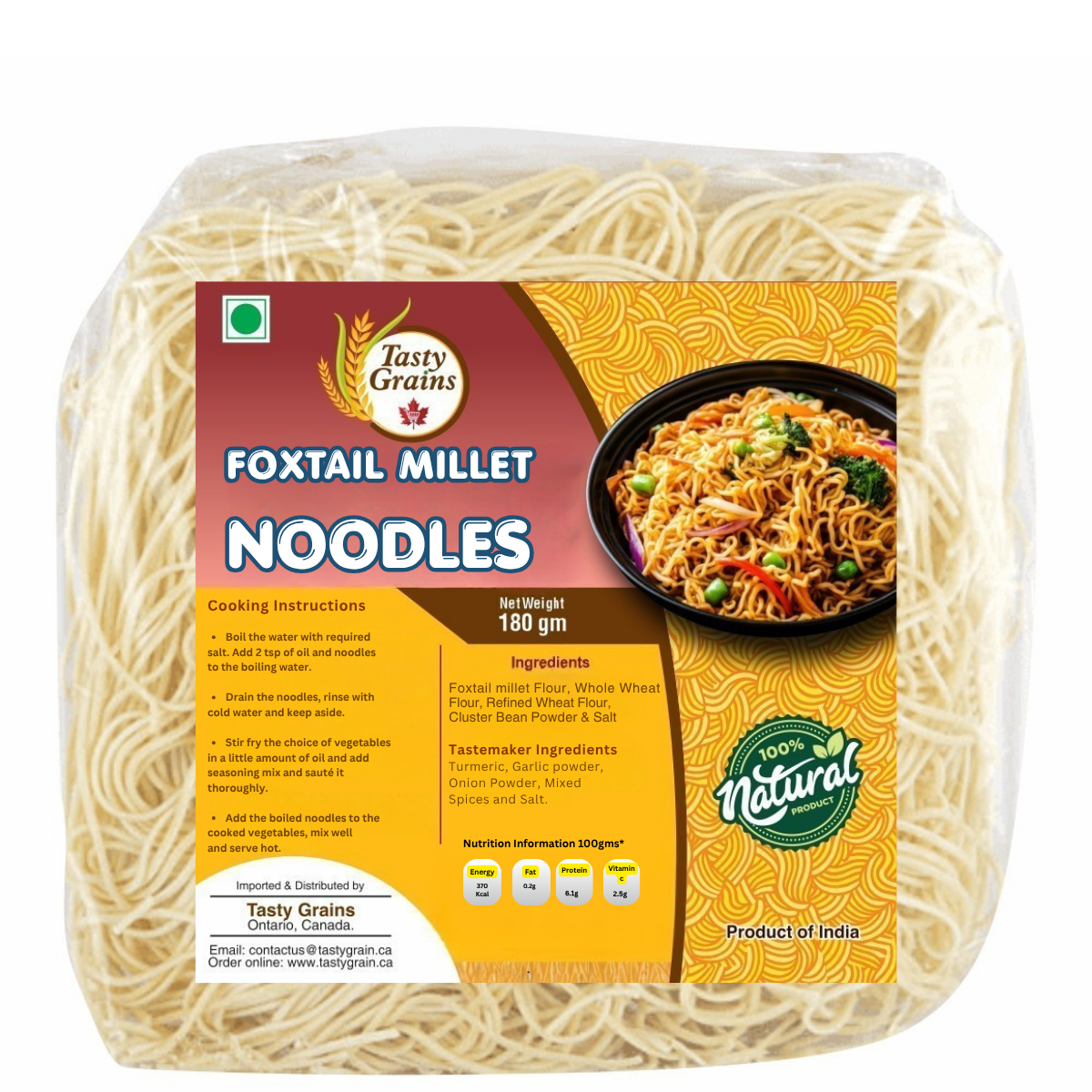 Foxtail Millet Noodles