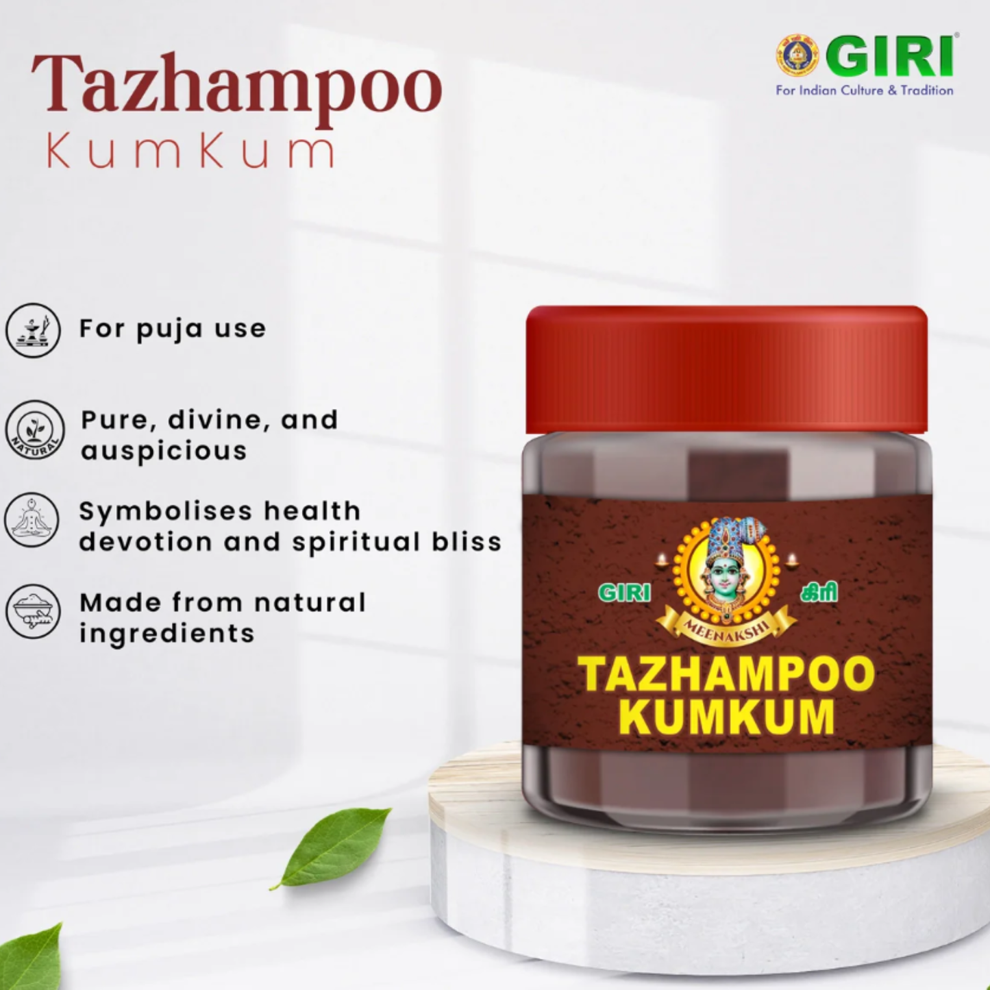 Giri - Tazhampoo kumkum Dark