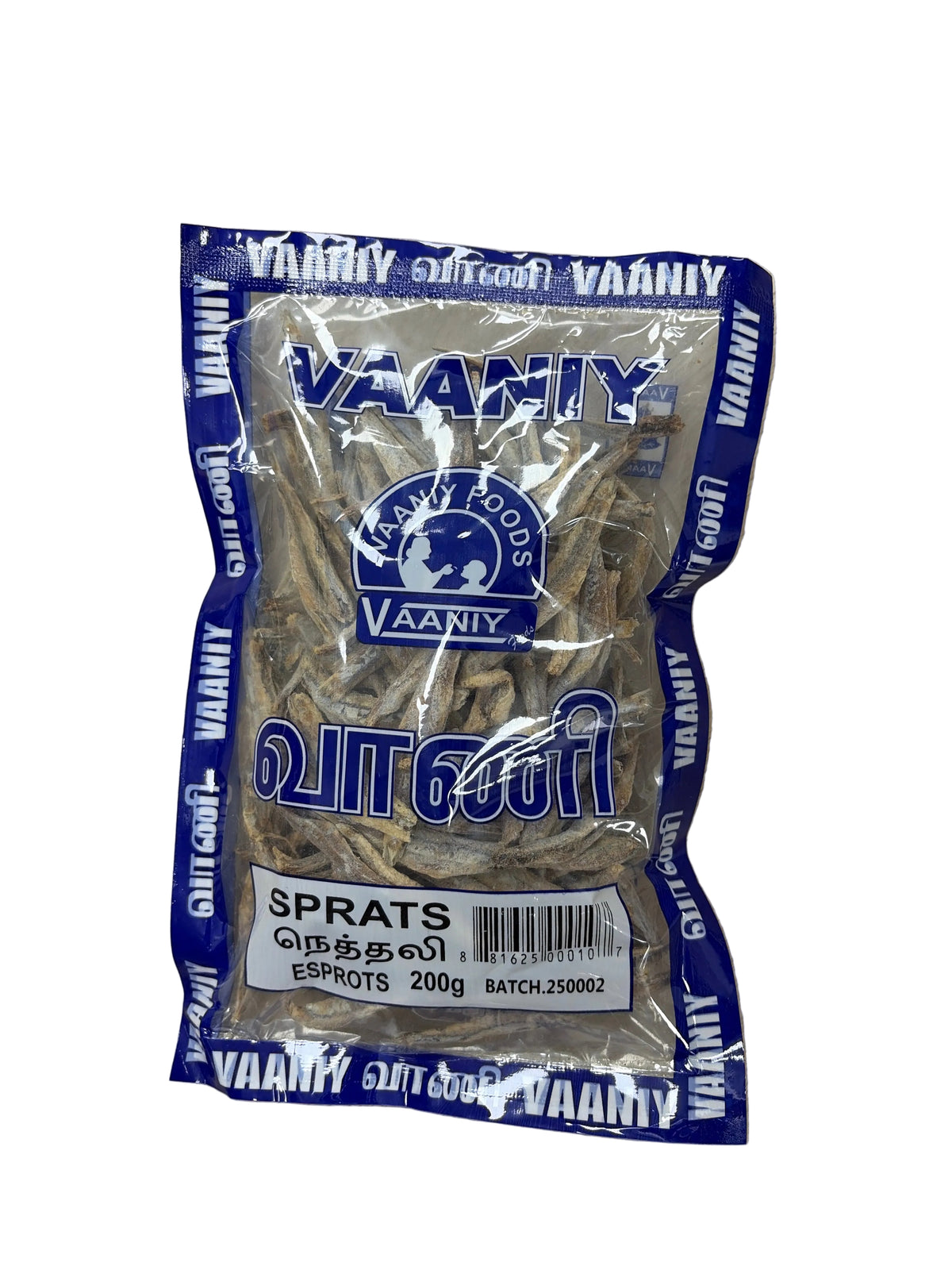 Dried sprats (fish)