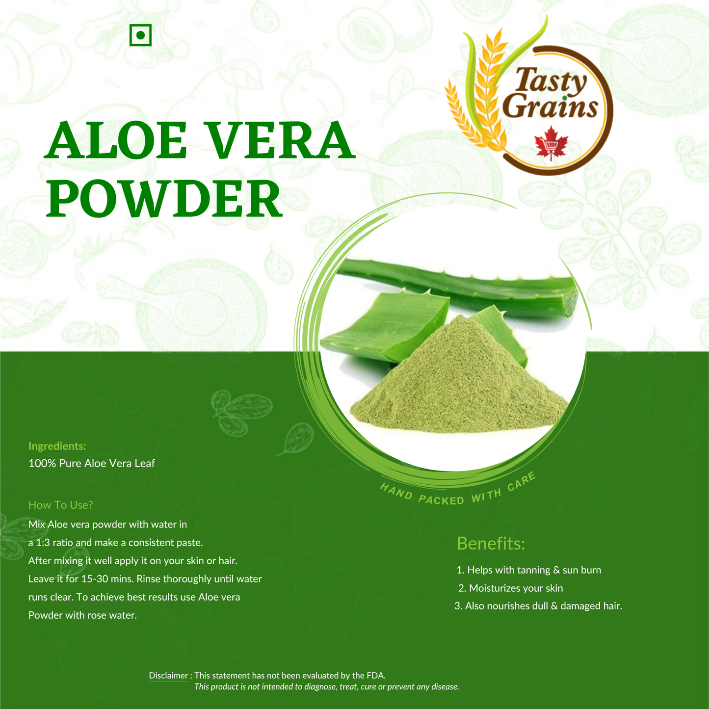 Aloe vera Powder