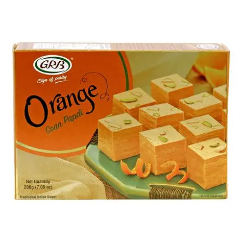 GRB Soanpapdi - Orange, 200g