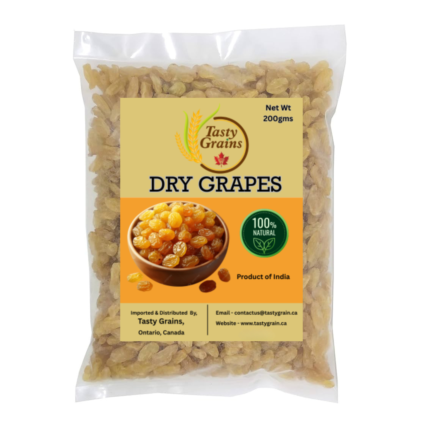 Yellow Dry Grapes