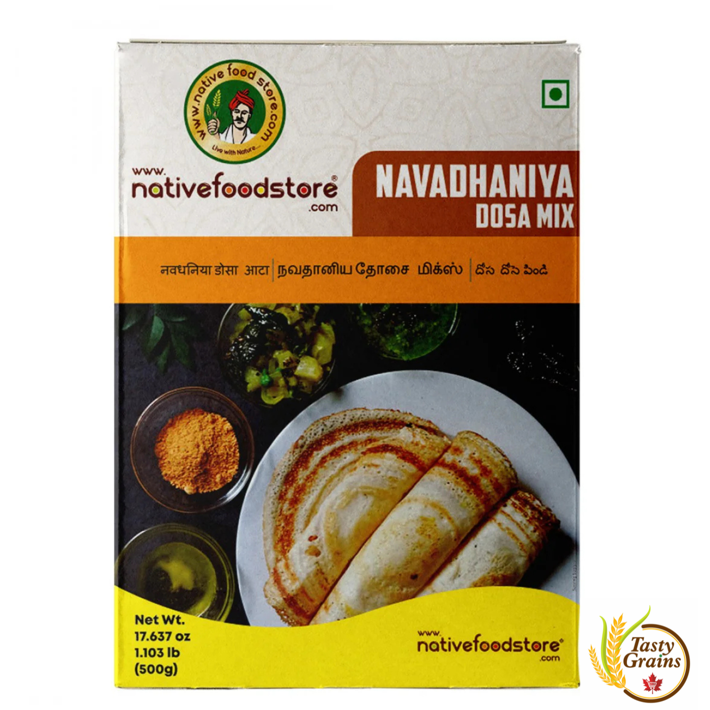 Navadhaniya Dosa Flour – Healthy Multigrain Dosa Mix-NFS