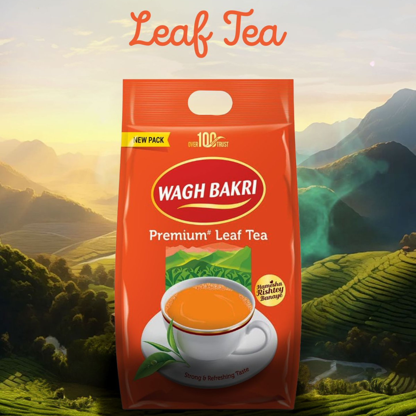 Tea Wagh Bakri Premium Black