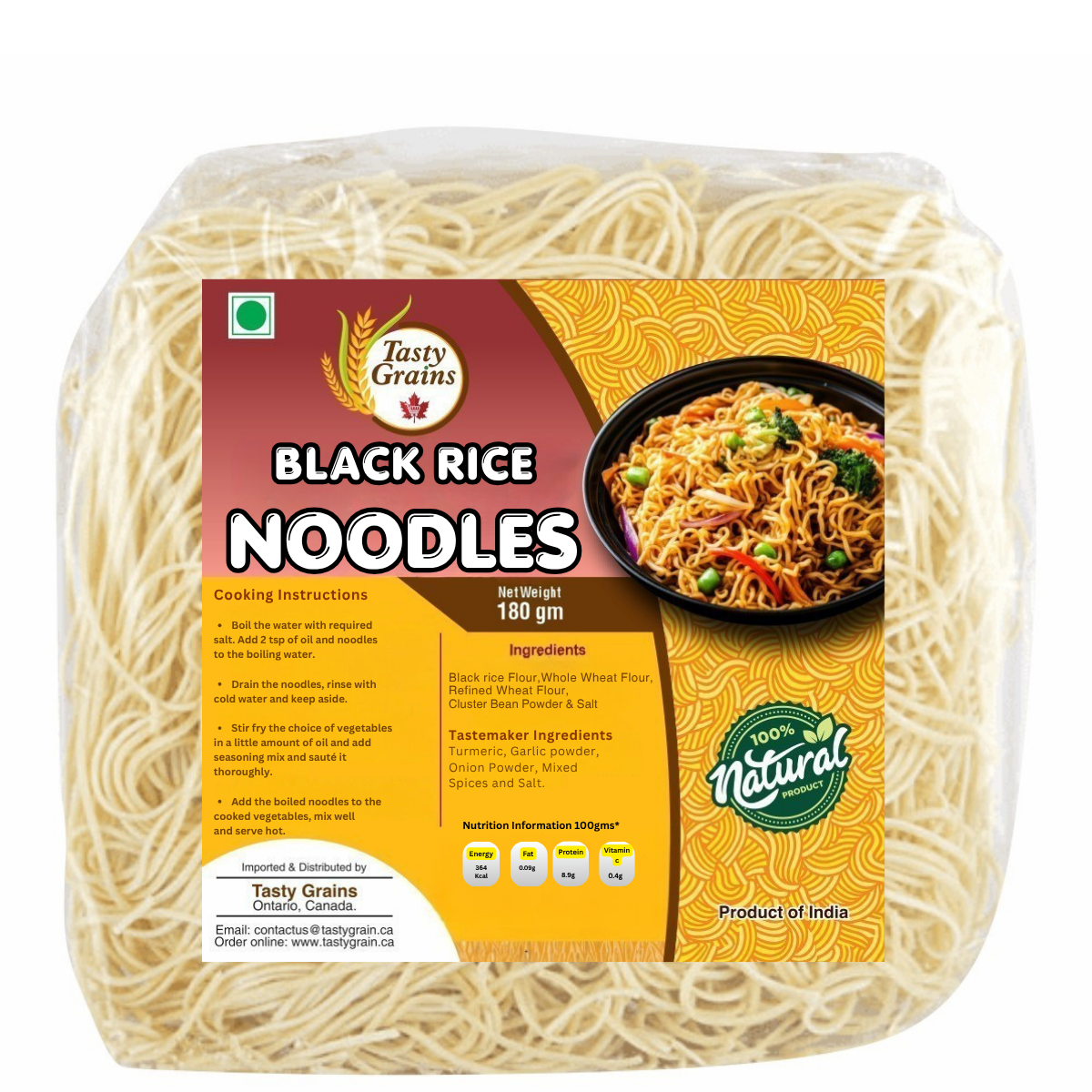 Black Rice Noodles