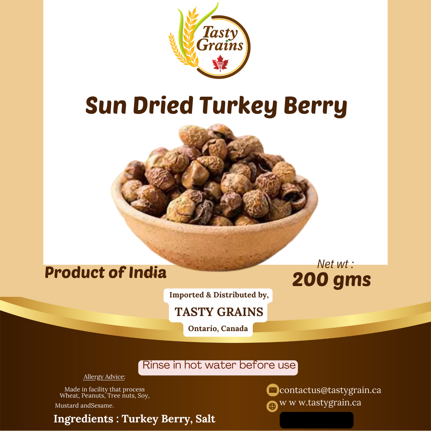 Sun-dried Turkey Berry (Sundakkai Vathal)
