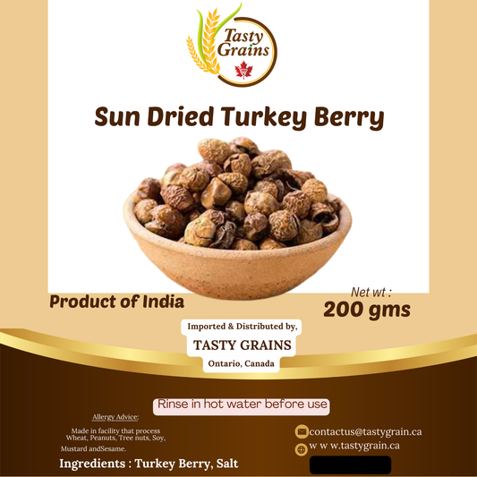 Sun-dried Turkey Berry (Sundakkai Vathal)