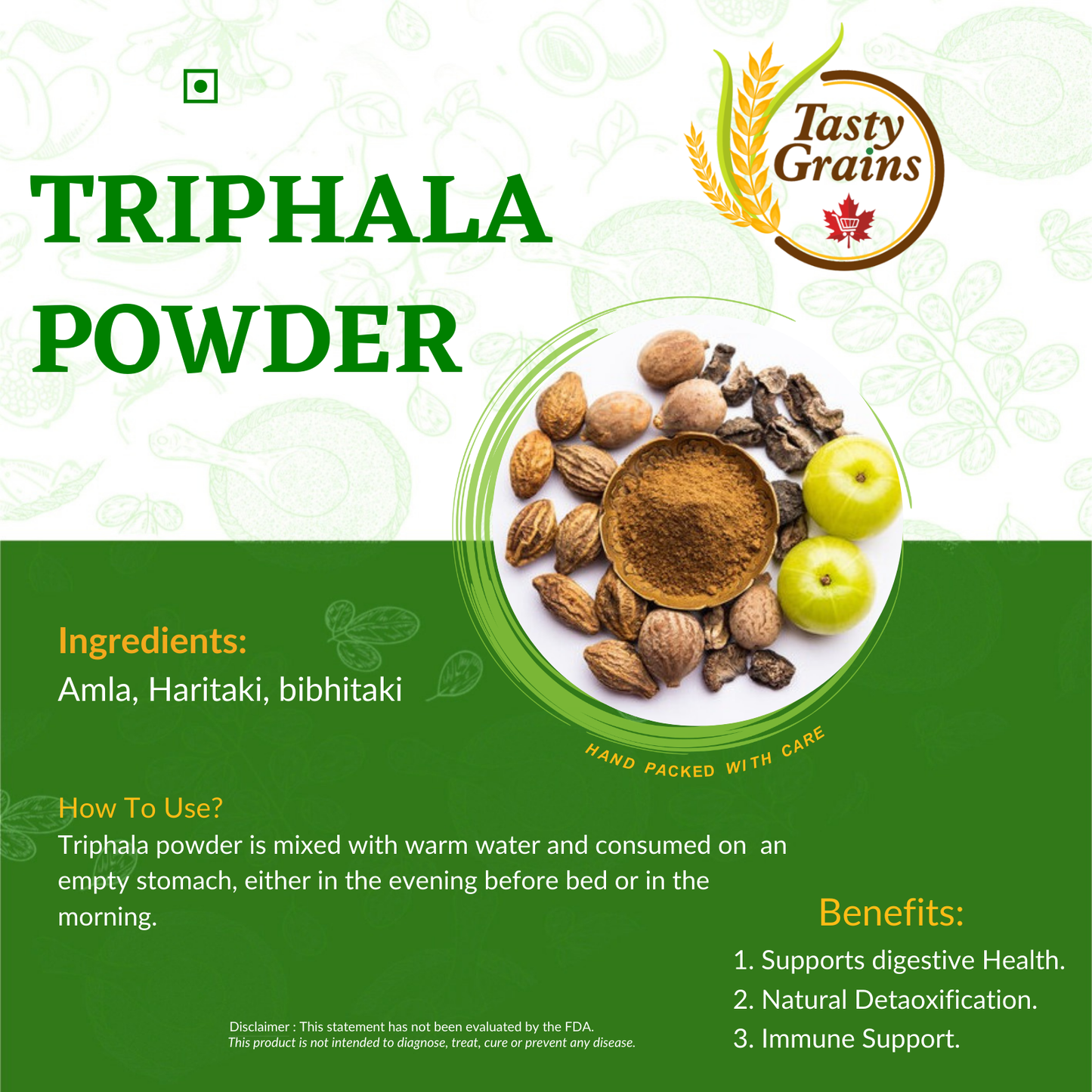 Thirphala Powder