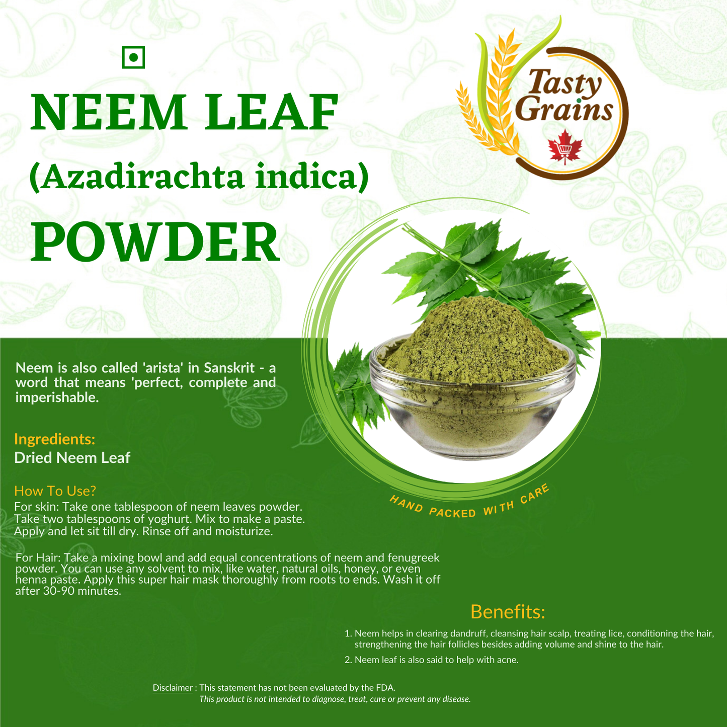 Neem leaf Powder