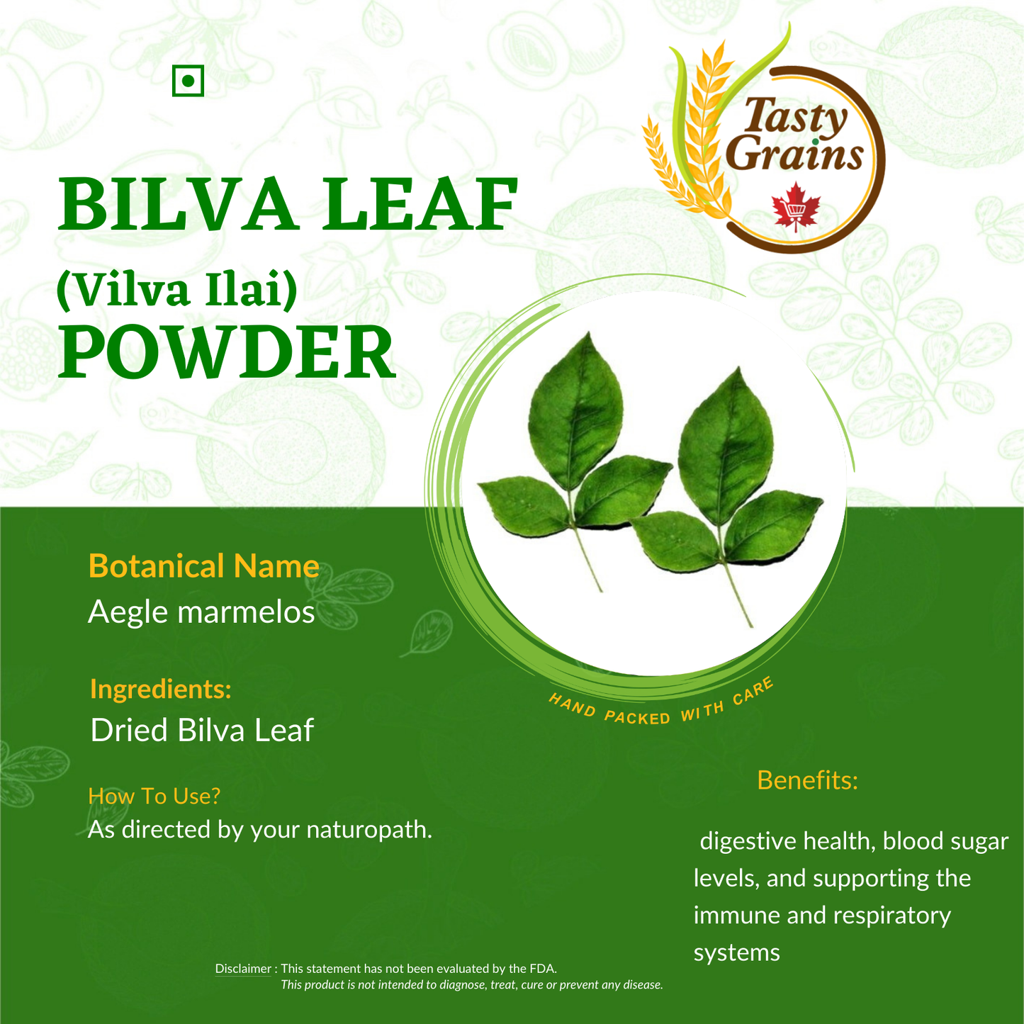 Bilva leaf Powder
