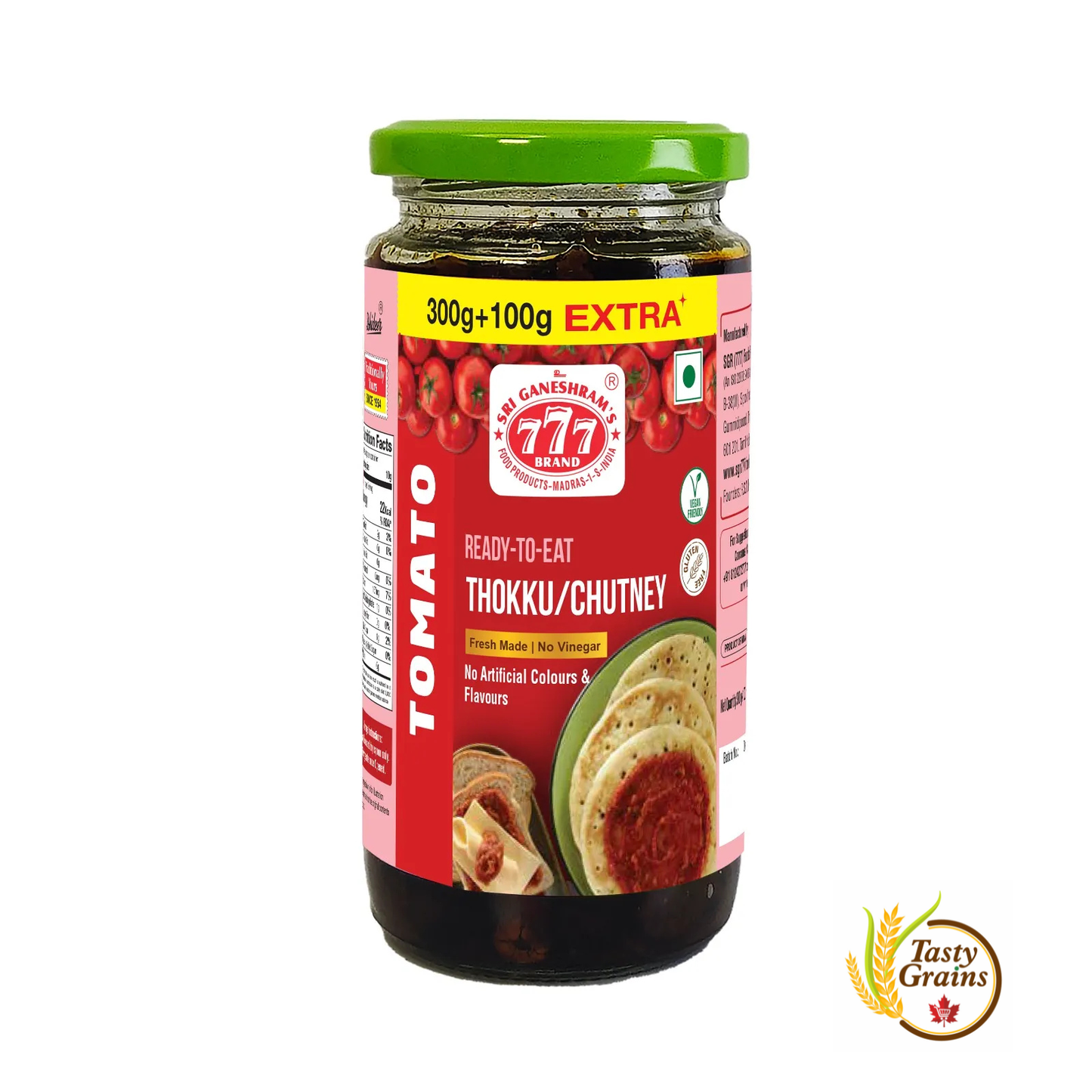777 Tangy Tomato Thokku/Chutney