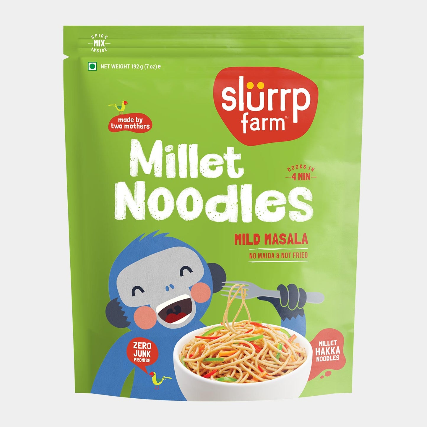 Buy Millet Hakka Noodles - Mild Online
