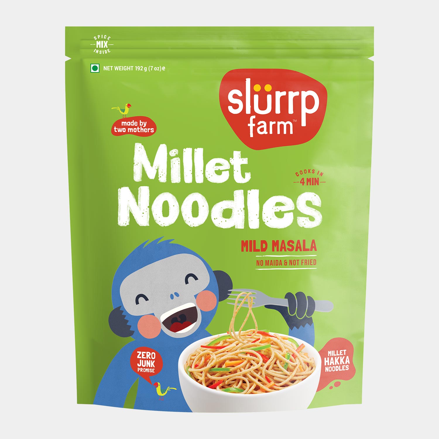 Buy Millet Hakka Noodles - Mild Online