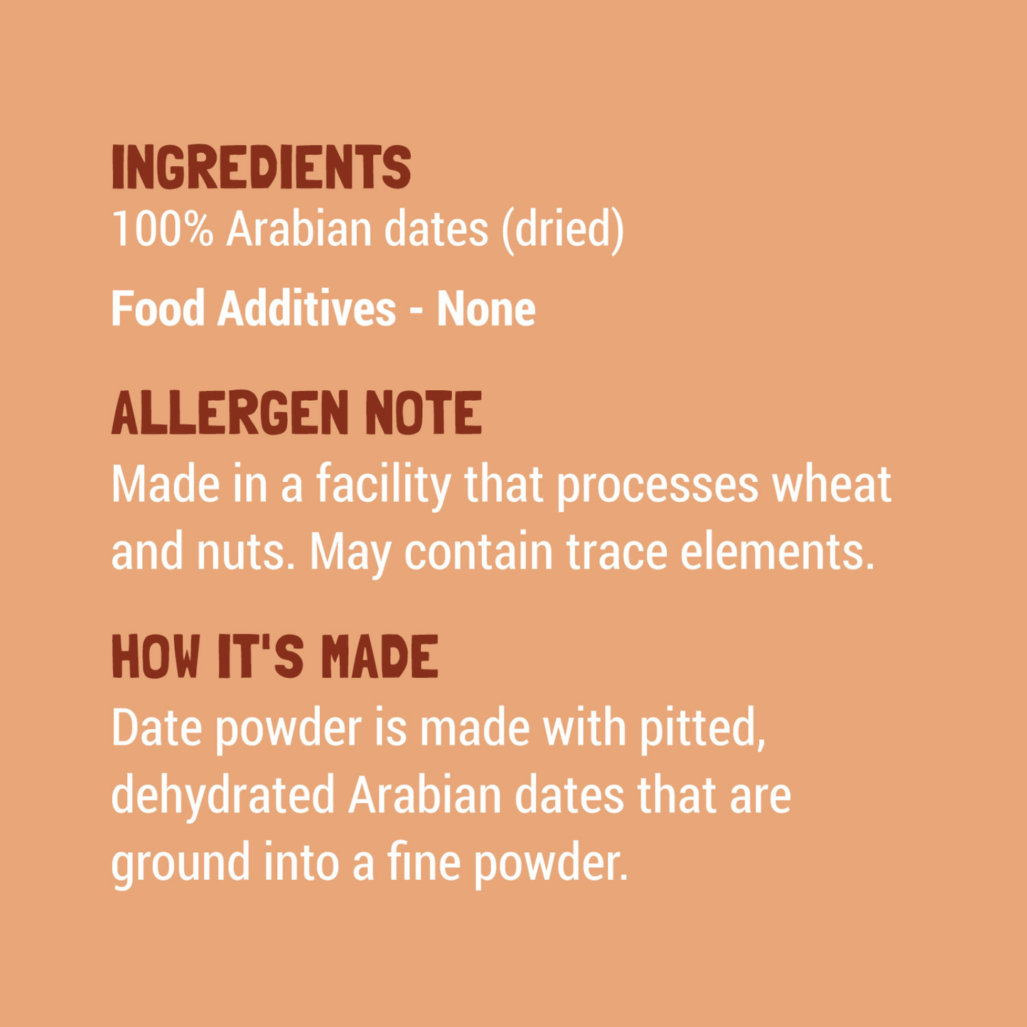 Dates Powder- slurrp
