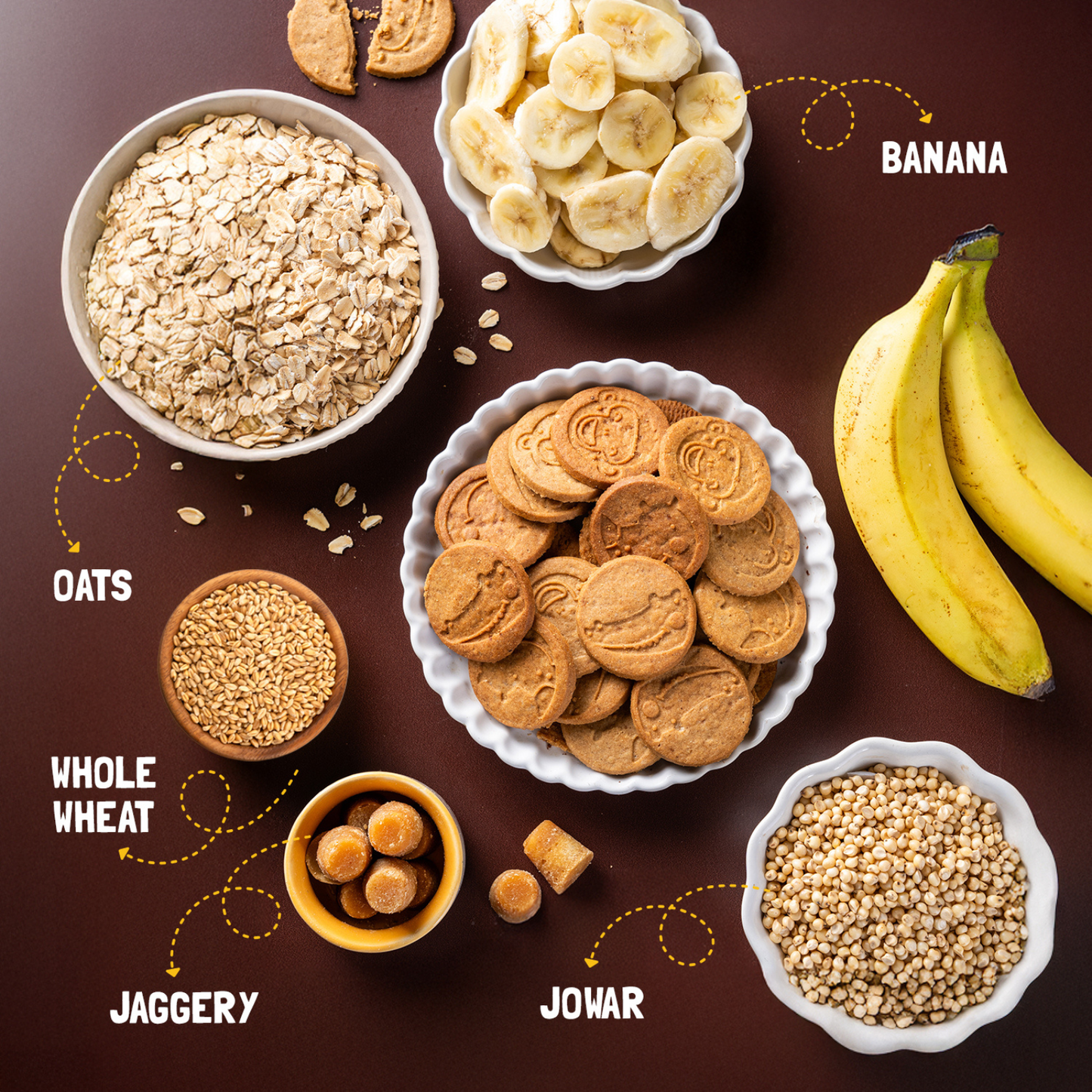 Cookies (Banana Oat)- Slurrp