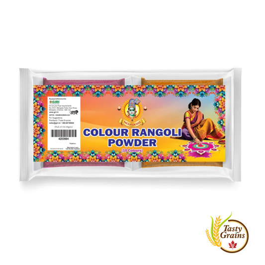Colour Rangoli Powder Set (Pack of 10)