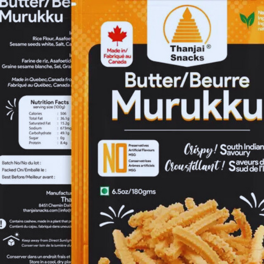 Baton Bites- Butter Murukku