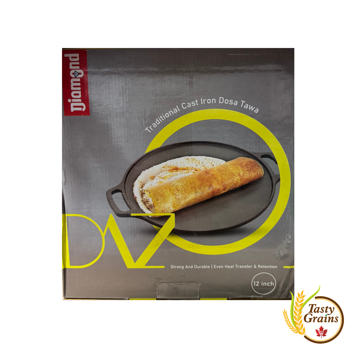 Cast Iron Dosa Tawa - 12 Inch