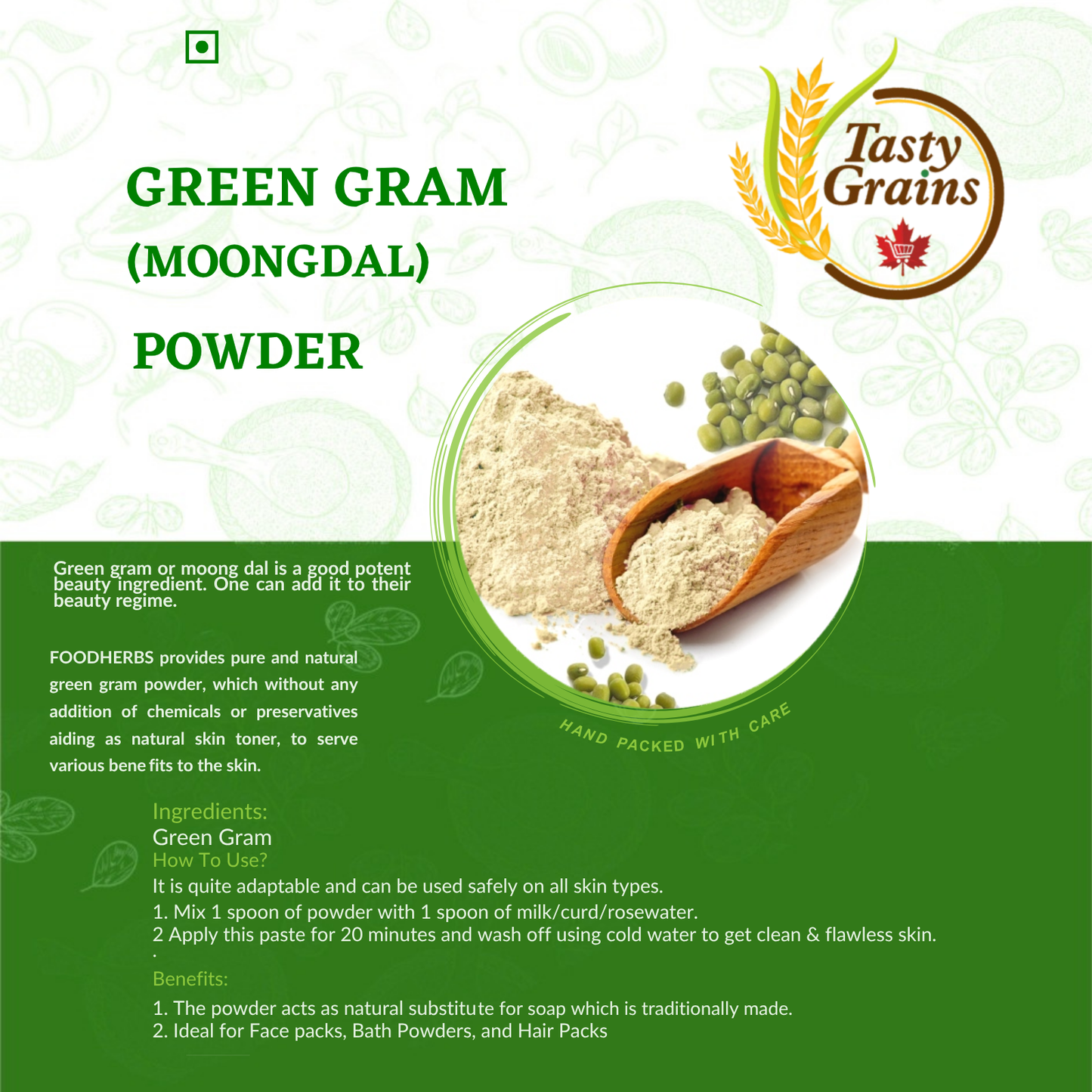 Green Gram Powder
