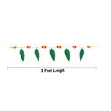 Moti Door Toran - green leaf -3 feet