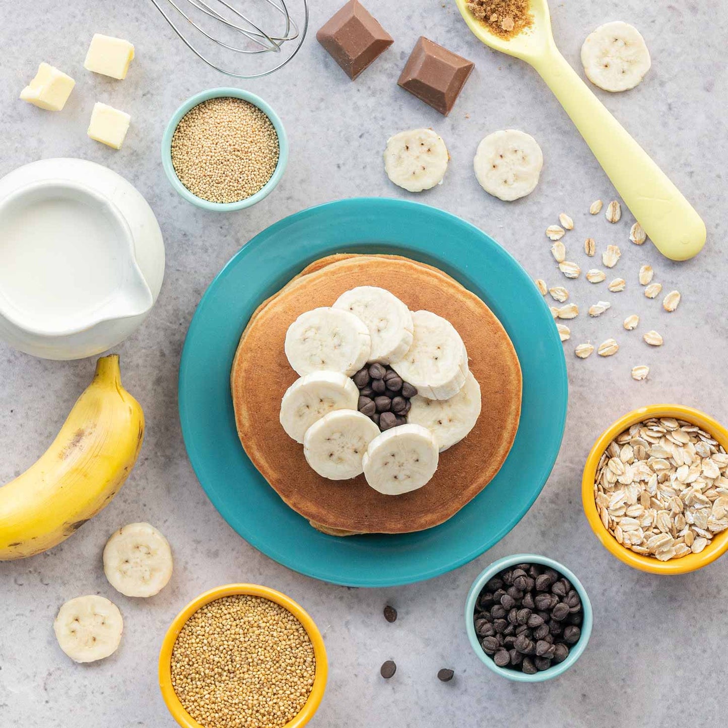 Millet Pancake Mix(Banana Choco Chip) - Slurrp Farm