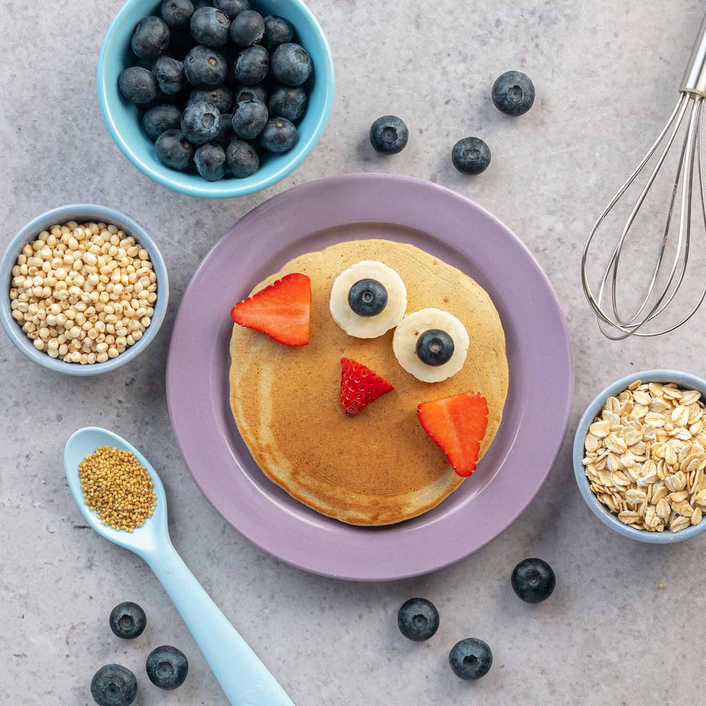 Millet Pancake Mix (Blueberry) - Slurrp Farm