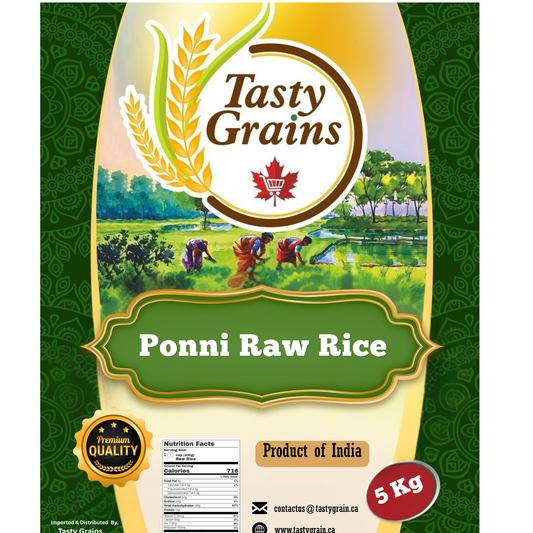 Ponni Raw rice