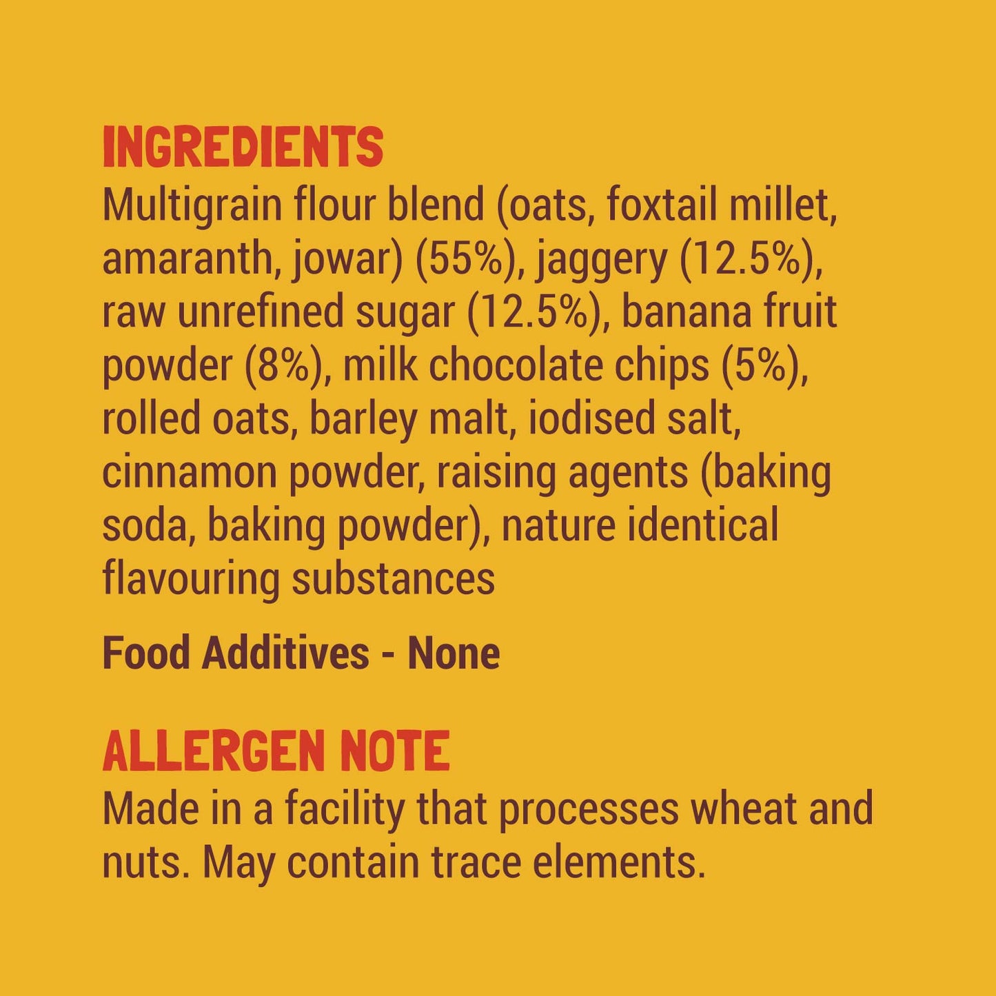 Millet Pancake Mix(Banana Choco Chip) - Slurrp Farm