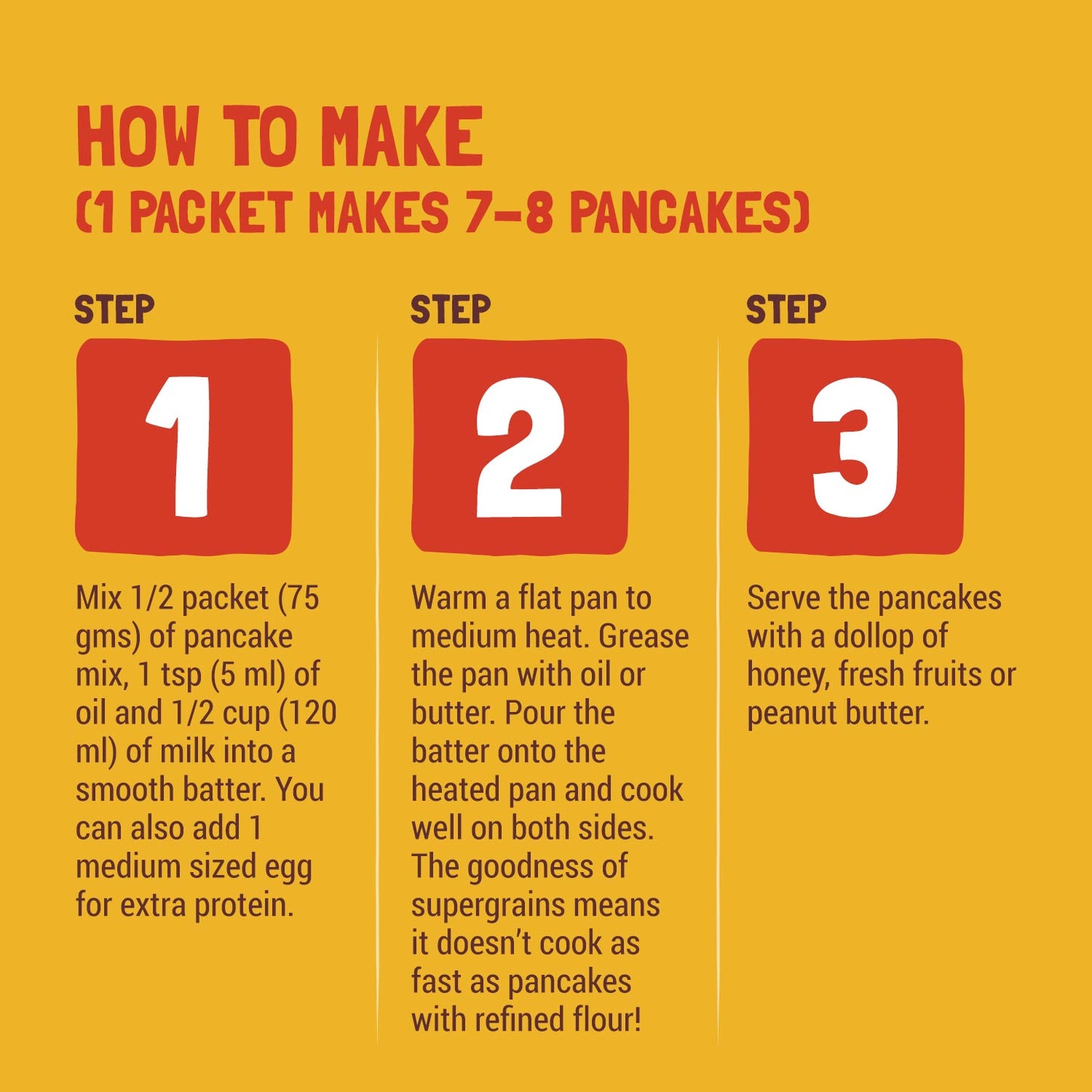 Millet Pancake Mix(Banana Choco Chip) - Slurrp Farm