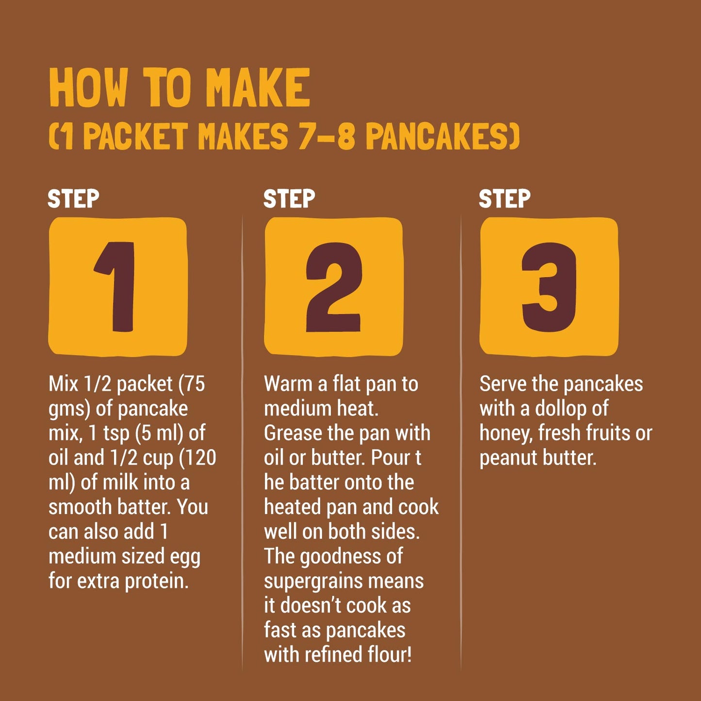 Millet Pancake Mix (Chocolate) - Slurrp Farm
