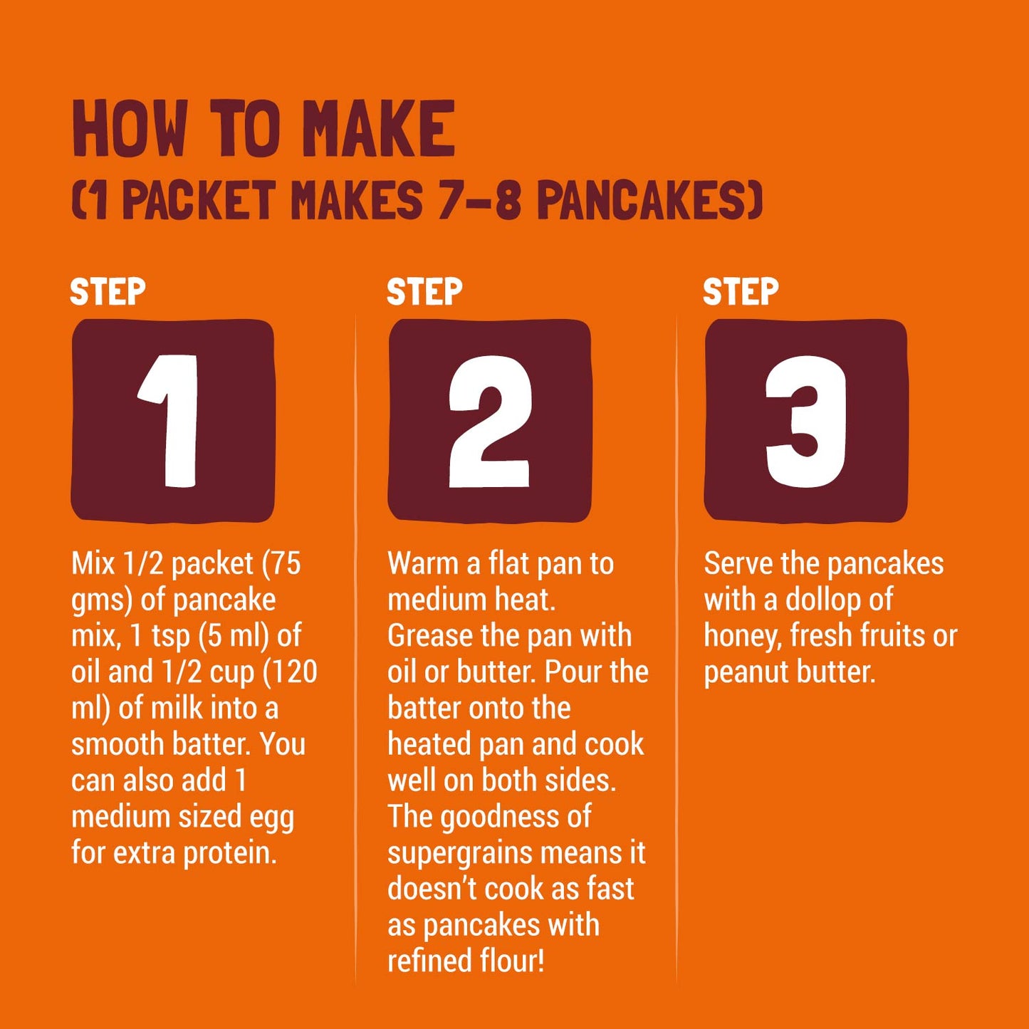 Millet Pancake Mix (Classic) - Slurrp Farm