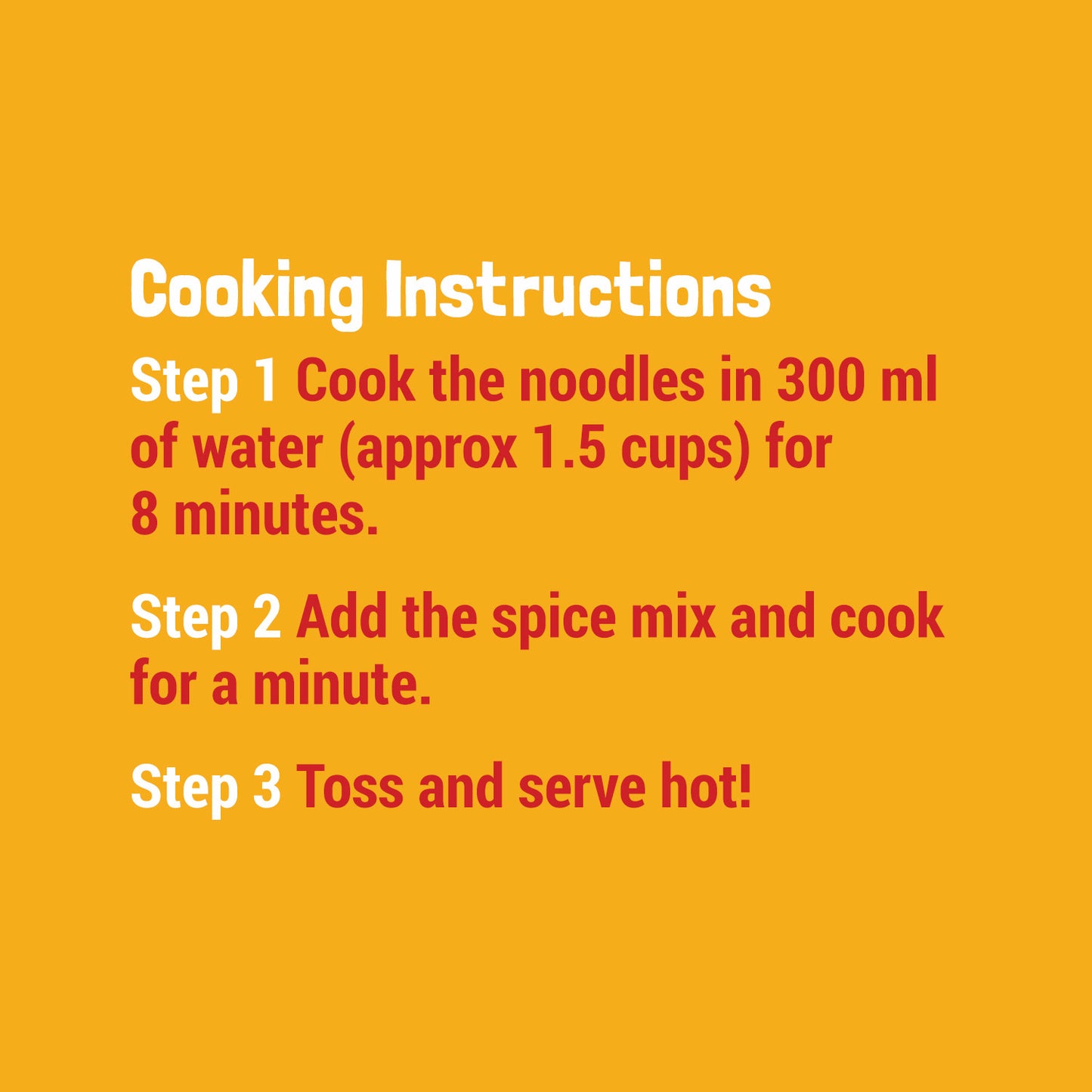Millet Hakka Noodles (classic masala) - Sluurp Farm