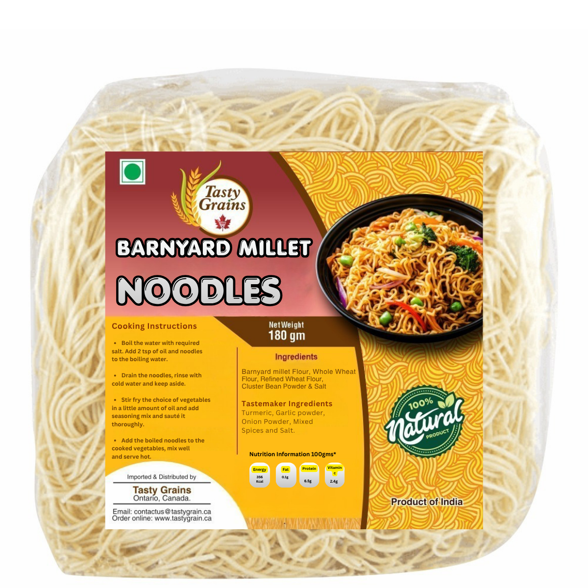 Barnyard Millet Noodles