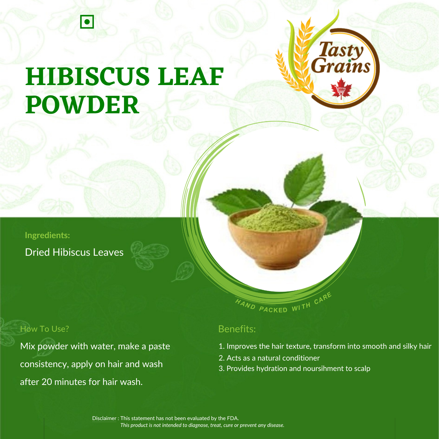 Hibiscus leaf Powder