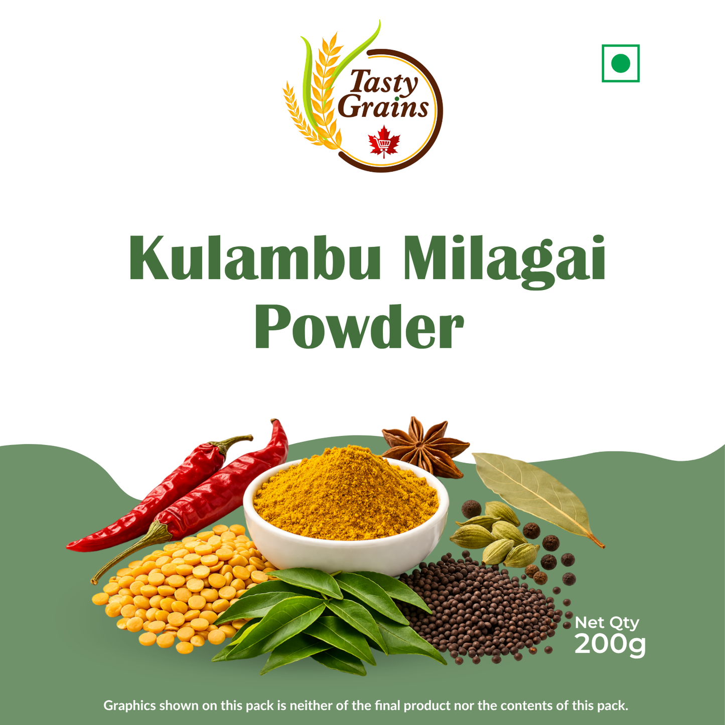 Curry Powder (Kulambu Milagai)