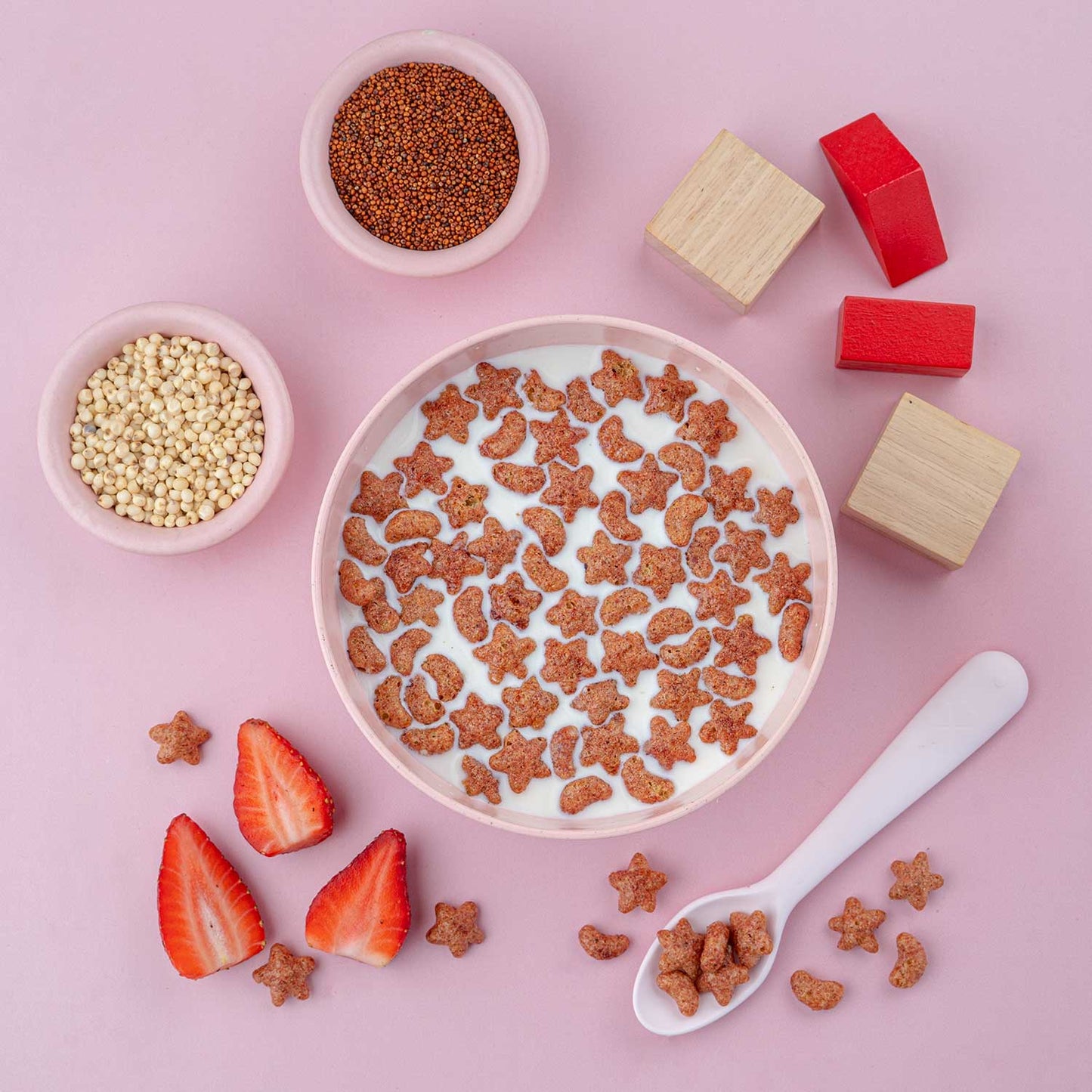 Berry Choco Crunch (Breakfast Cereal) - Slurrp Farm