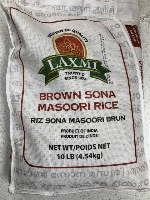 Brown Sona Masoori Rice
