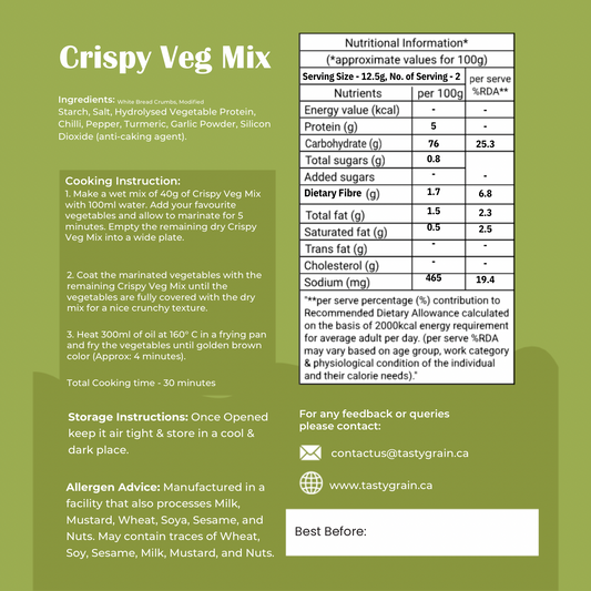 Crispy Veg Mix