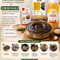 Whole Black Gram Mix - Black Urad Dal (Kali)