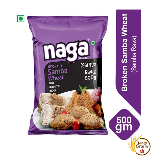 Broken Samba Wheat Rava(Sooji) - Naga