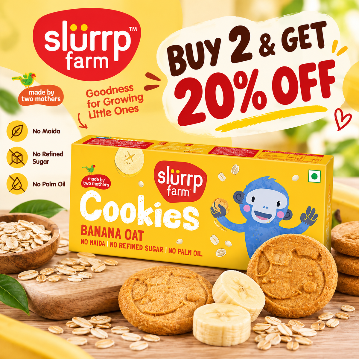 Cookies (Banana Oat)