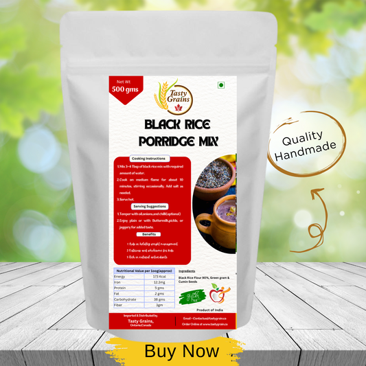 Black Rice (Karuppu Kavuni) Kanji Mix