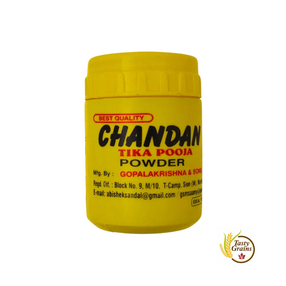 Chandan Tikka Pooja Powder - 20gms