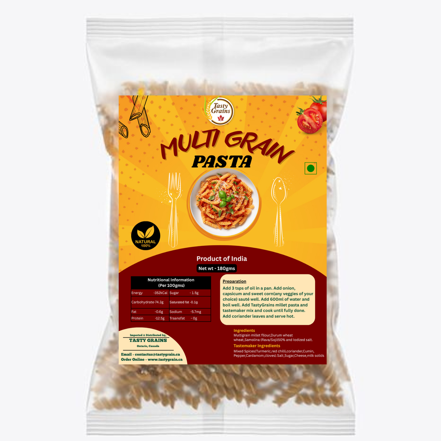 Multi-Grain Pasta