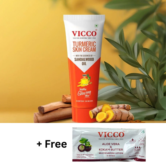 Vicco turmeric + free aloevera